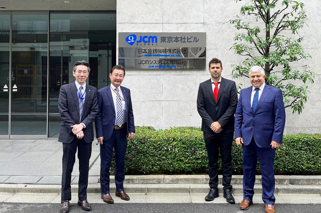 Leading Spanish Games Manufacturer Visits JCM Global’s Tokyo HQ