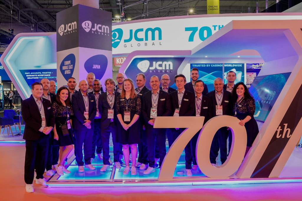 JCM Global Celebrates 70 Years of Innovation with a Standout Presence at ICE 2025